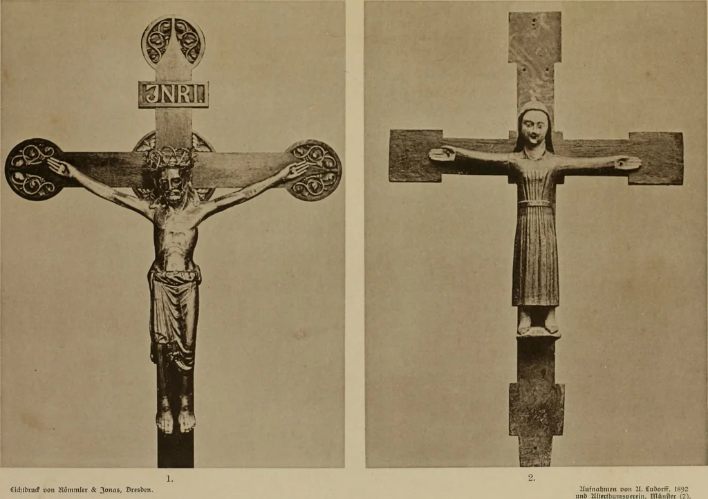 An illustration from Bau- und Kunstdenkmäler von Westfalen. Im Auftrage des Provinzial-Verbandes der Provinz Westfalen, 1897, leaf 418