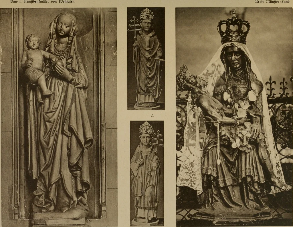 An illustration from Bau- und Kunstdenkmäler von Westfalen. Im Auftrage des Provinzial-Verbandes der Provinz Westfalen, 1897, leaf 420