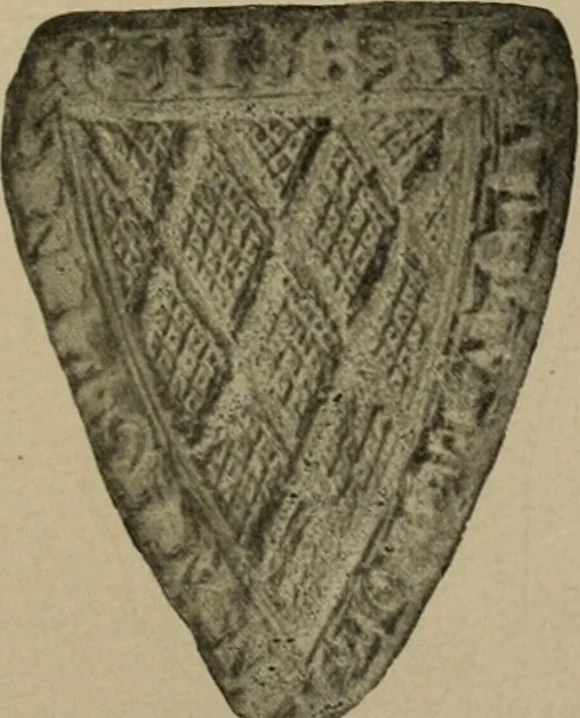 An illustration from Bau- und Kunstdenkmäler von Westfalen. Im Auftrage des Provinzial-Verbandes der Provinz Westfalen, 1897, leaf 448