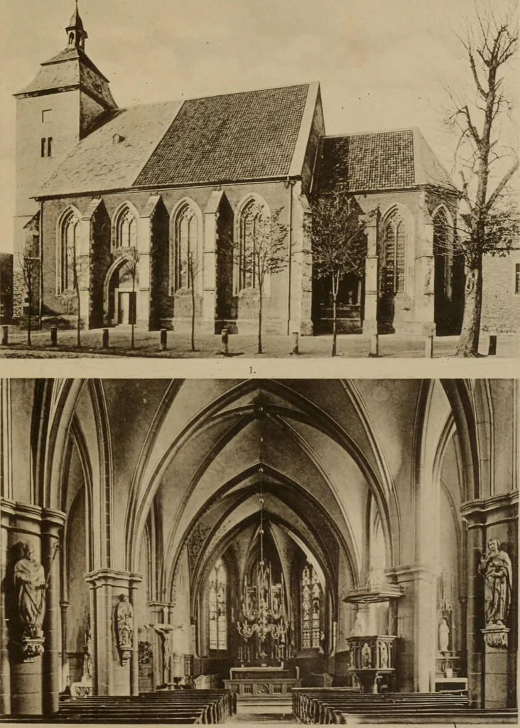 An illustration from Bau- und Kunstdenkmäler von Westfalen. Im Auftrage des Provinzial-Verbandes der Provinz Westfalen, 1897, leaf 450