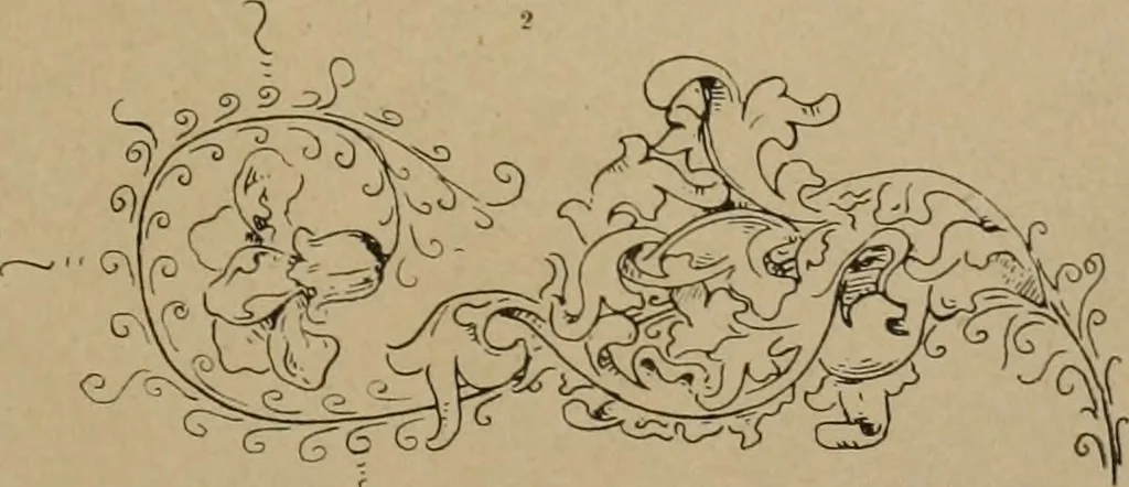 An illustration from Bau- und Kunstdenkmäler von Westfalen. Im Auftrage des Provinzial-Verbandes der Provinz Westfalen, 1897, leaf 52