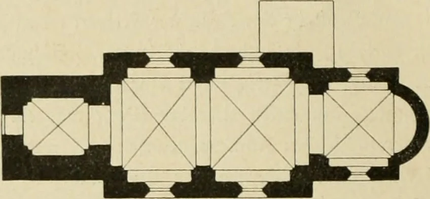 An illustration from Bau- und Kunstdenkmäler von Westfalen. Im Auftrage des Provinzial-Verbandes der Provinz Westfalen, 1897, leaf 75