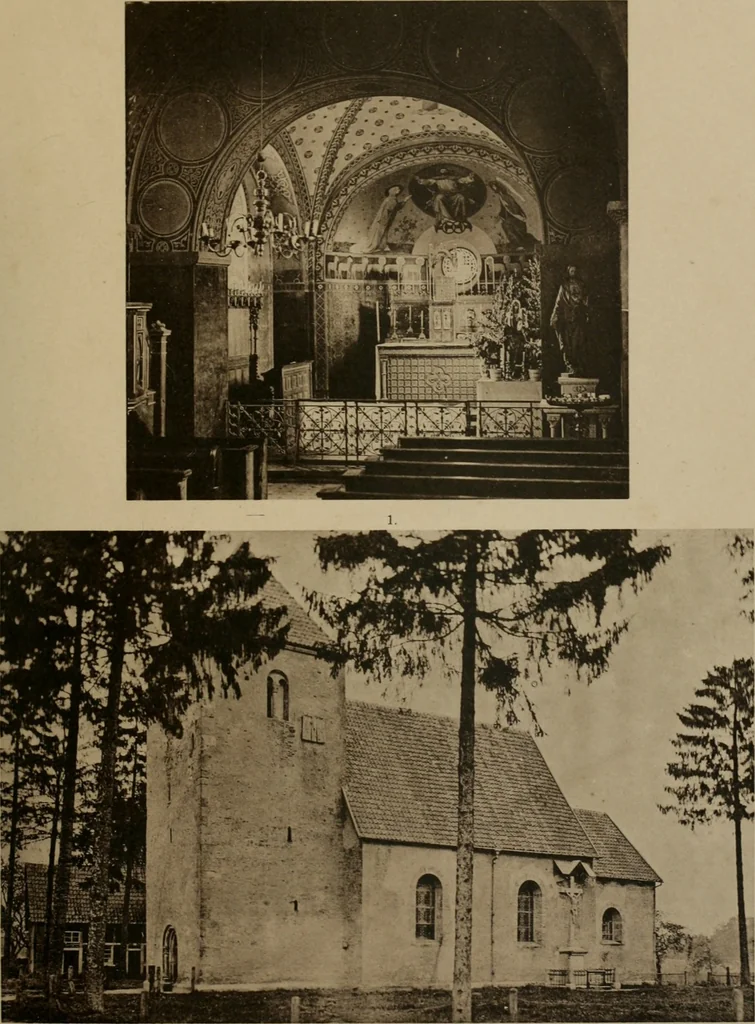 An illustration from Bau- und Kunstdenkmäler von Westfalen. Im Auftrage des Provinzial-Verbandes der Provinz Westfalen, 1897, leaf 76