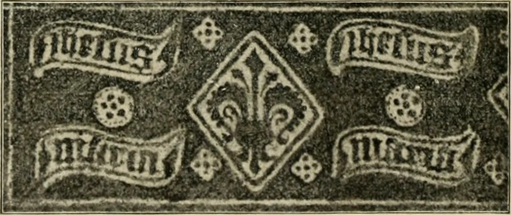 An illustration from Bau- und Kunstdenkmäler von Westfalen. Im Auftrage des Provinzial-Verbandes der Provinz Westfalen, 1897, leaf 93