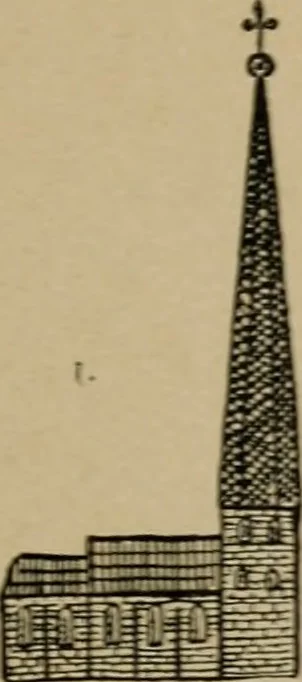 An illustration from Bau- und Kunstdenkmäler von Westfalen. Im Auftrage des Provinzial-Verbandes der Provinz Westfalen, 1897, leaf 98