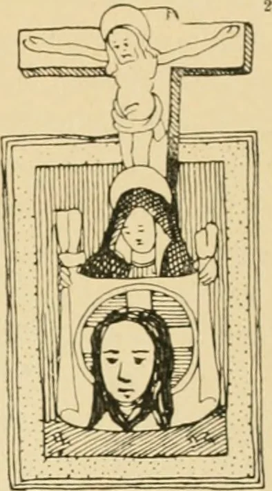 An illustration from Bau- und Kunstdenkmäler von Westfalen. Im Auftrage des Provinzial-Verbandes der Provinz Westfalen, 1897, leaf 102