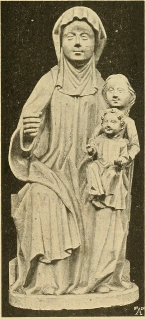 An illustration from Bau- und Kunstdenkmäler von Westfalen. Im Auftrage des Provinzial-Verbandes der Provinz Westfalen, 1897, leaf 106