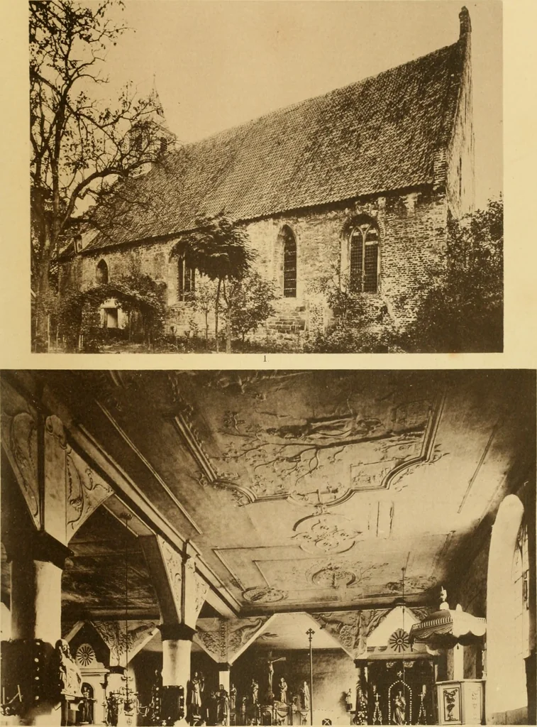 An illustration from Bau- und Kunstdenkmäler von Westfalen. Im Auftrage des Provinzial-Verbandes der Provinz Westfalen, 1897, leaf 108