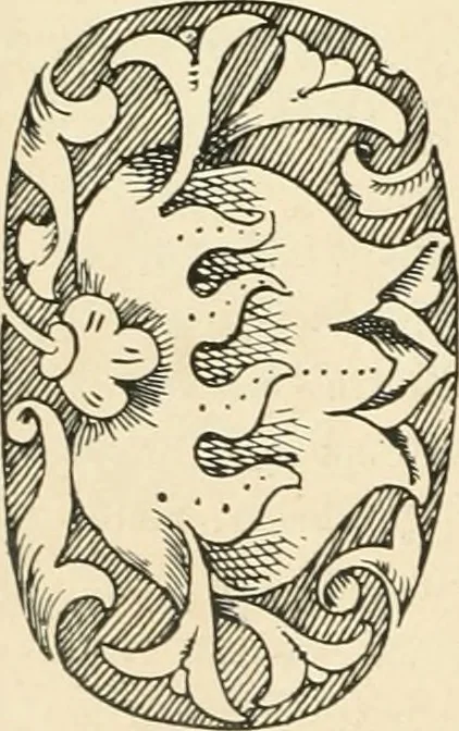An illustration from Bau- und Kunstdenkmäler von Westfalen. Im Auftrage des Provinzial-Verbandes der Provinz Westfalen, 1897, leaf 119