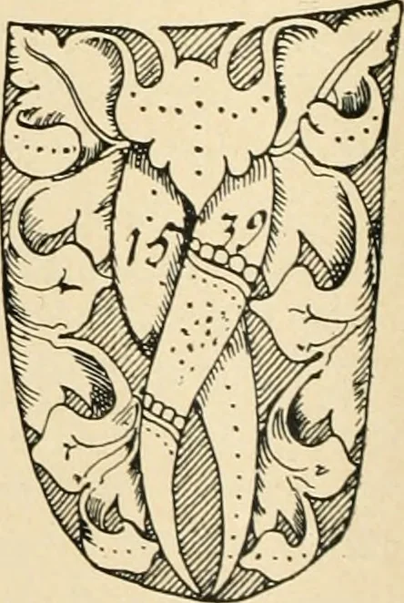 An illustration from Bau- und Kunstdenkmäler von Westfalen. Im Auftrage des Provinzial-Verbandes der Provinz Westfalen, 1897, leaf 119