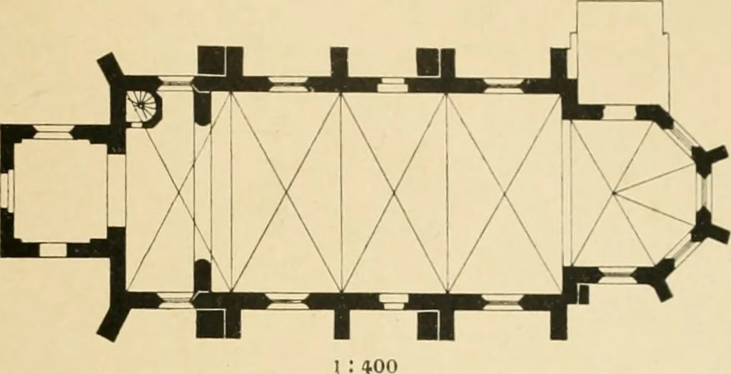 An illustration from Bau- und Kunstdenkmäler von Westfalen. Im Auftrage des Provinzial-Verbandes der Provinz Westfalen, 1897, leaf 120