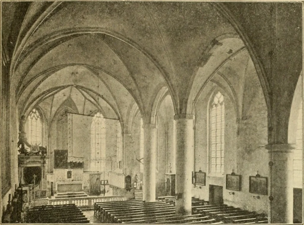 An illustration from Bau- und Kunstdenkmäler von Westfalen. Im Auftrage des Provinzial-Verbandes der Provinz Westfalen, 1897, leaf 128