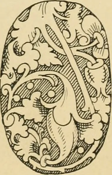 An illustration from Bau- und Kunstdenkmäler von Westfalen. Im Auftrage des Provinzial-Verbandes der Provinz Westfalen, 1897, leaf 148