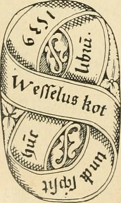 An illustration from Bau- und Kunstdenkmäler von Westfalen. Im Auftrage des Provinzial-Verbandes der Provinz Westfalen, 1897, leaf 151
