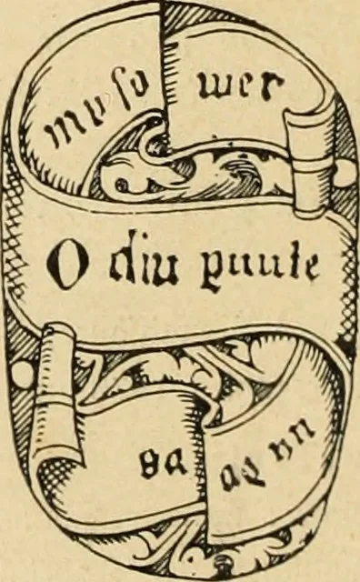 An illustration from Bau- und Kunstdenkmäler von Westfalen. Im Auftrage des Provinzial-Verbandes der Provinz Westfalen, 1897, leaf 151