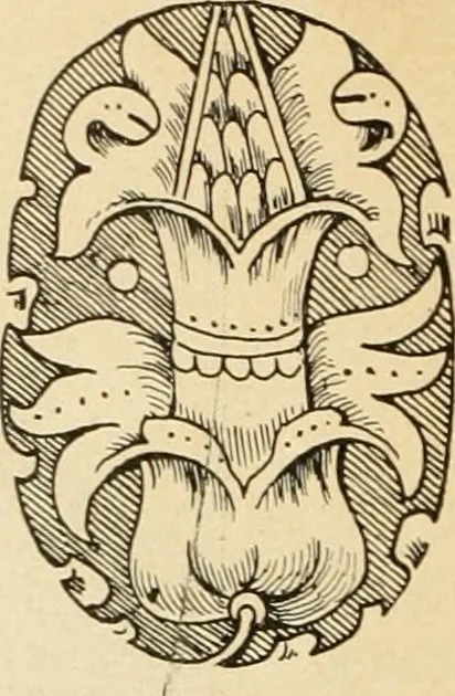 An illustration from Bau- und Kunstdenkmäler von Westfalen. Im Auftrage des Provinzial-Verbandes der Provinz Westfalen, 1897, leaf 165