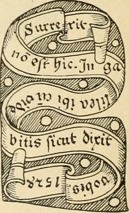 An illustration from Bau- und Kunstdenkmäler von Westfalen. Im Auftrage des Provinzial-Verbandes der Provinz Westfalen, 1897, leaf 165