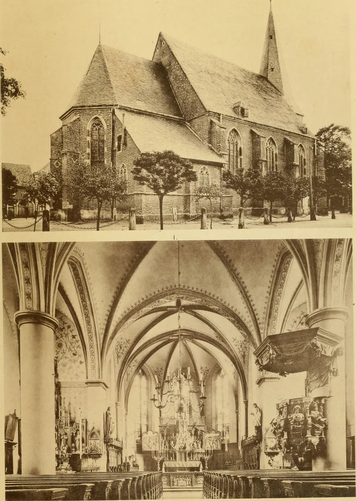An illustration from Bau- und Kunstdenkmäler von Westfalen. Im Auftrage des Provinzial-Verbandes der Provinz Westfalen, 1897, leaf 166