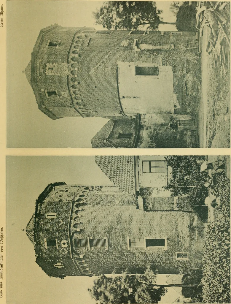 An illustration from Bau- und Kunstdenkmäler von Westfalen. Im Auftrage des Provinzial-Verbandes der Provinz Westfalen, 1897, leaf 170