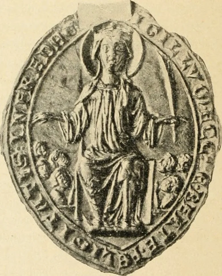 An illustration from Bau- und Kunstdenkmäler von Westfalen. Im Auftrage des Provinzial-Verbandes der Provinz Westfalen, 1897, leaf 175