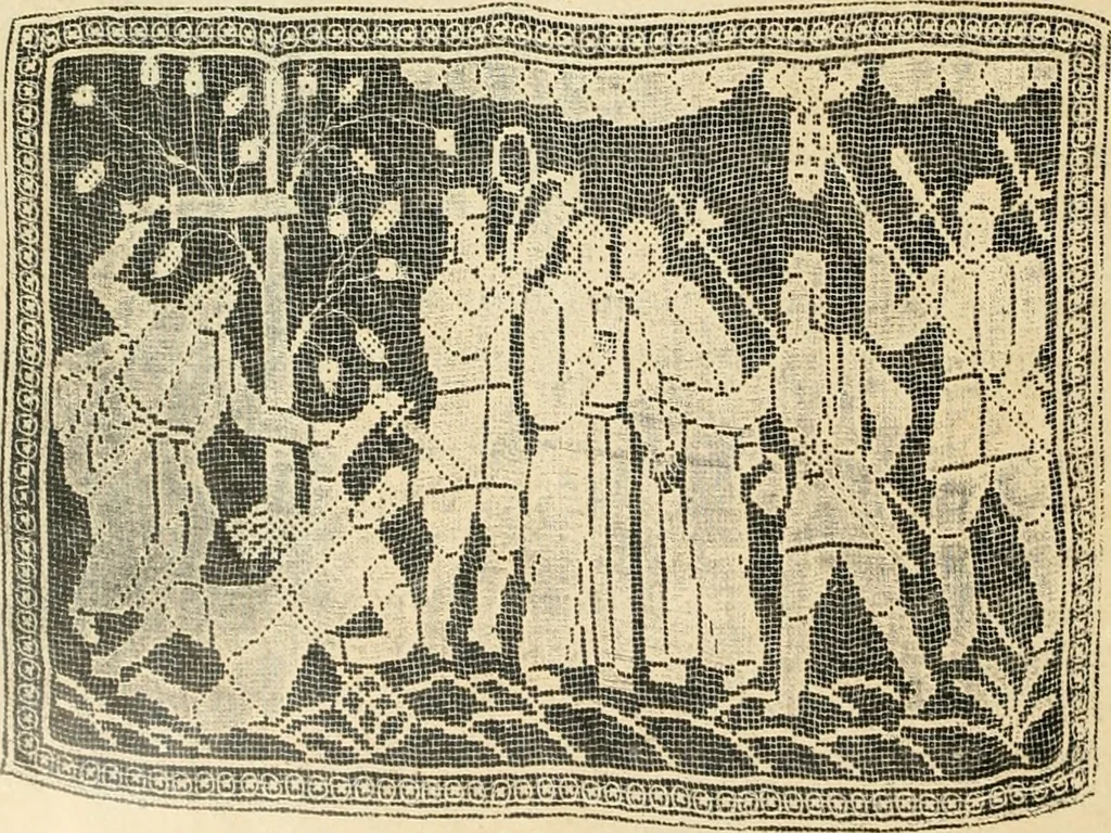 An illustration from Bau- und Kunstdenkmäler von Westfalen. Im Auftrage des Provinzial-Verbandes der Provinz Westfalen, 1897, leaf 181