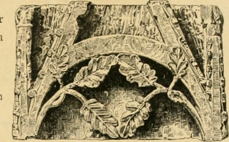 An illustration from Bau- und Kunstdenkmäler von Westfalen. Im Auftrage des Provinzial-Verbandes der Provinz Westfalen, 1897, leaf 182