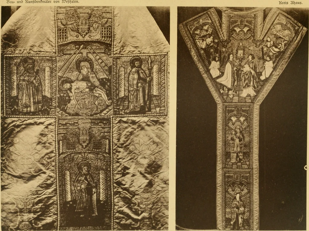 An illustration from Bau- und Kunstdenkmäler von Westfalen. Im Auftrage des Provinzial-Verbandes der Provinz Westfalen, 1897, leaf 206
