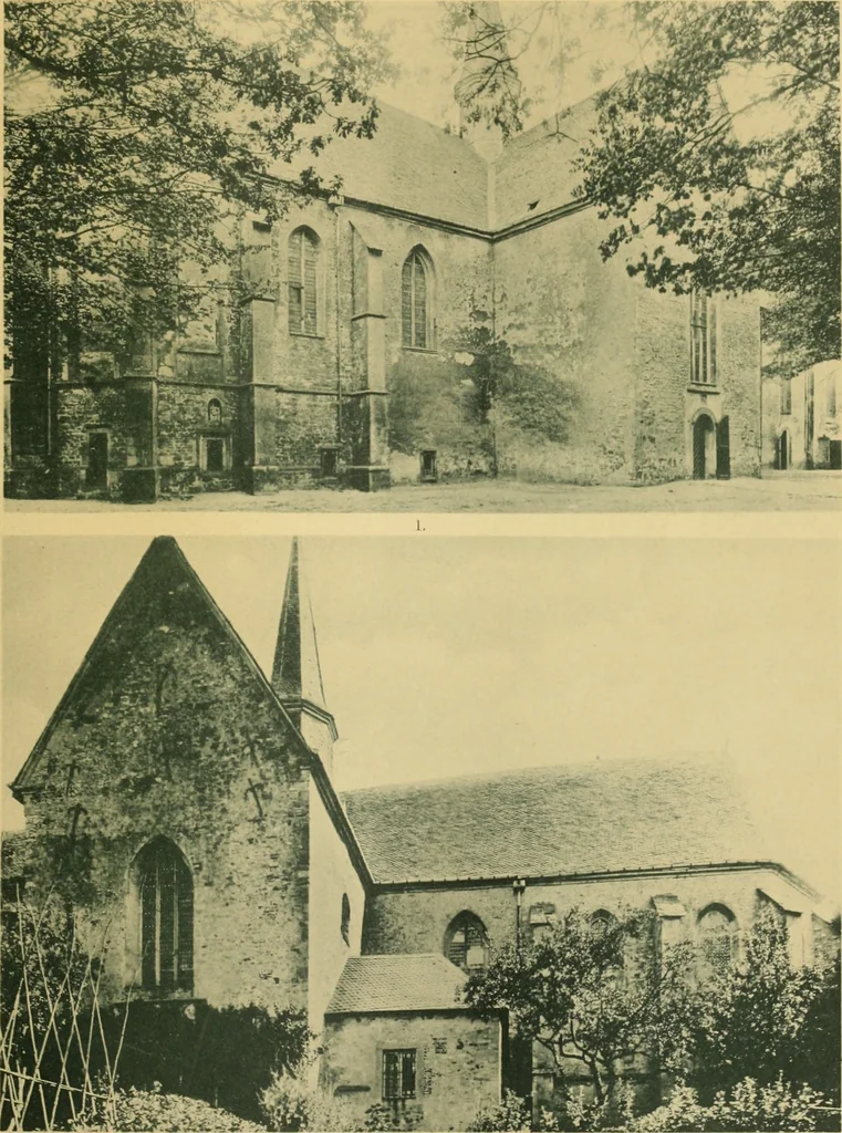 An illustration from Bau- und Kunstdenkmäler von Westfalen. Im Auftrage des Provinzial-Verbandes der Provinz Westfalen, 1897, leaf 210