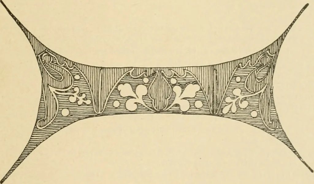 An illustration from Bau- und Kunstdenkmäler von Westfalen. Im Auftrage des Provinzial-Verbandes der Provinz Westfalen, 1897, leaf 22