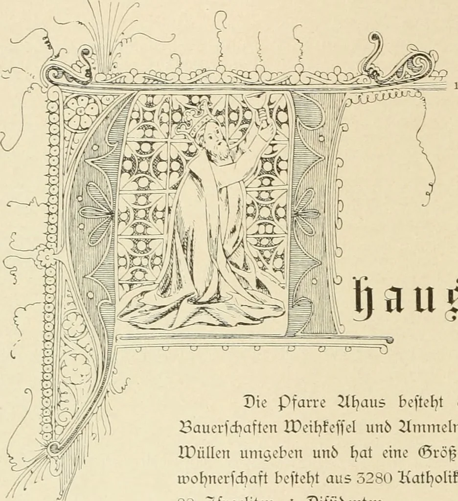 An illustration from Bau- und Kunstdenkmäler von Westfalen. Im Auftrage des Provinzial-Verbandes der Provinz Westfalen, 1897, leaf 23