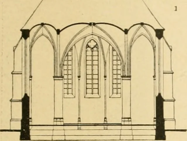 An illustration from Bau- und Kunstdenkmäler von Westfalen. Im Auftrage des Provinzial-Verbandes der Provinz Westfalen, 1897, leaf 234