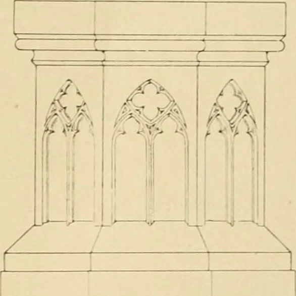 An illustration from Bau- und Kunstdenkmäler von Westfalen. Im Auftrage des Provinzial-Verbandes der Provinz Westfalen, 1897, leaf 234