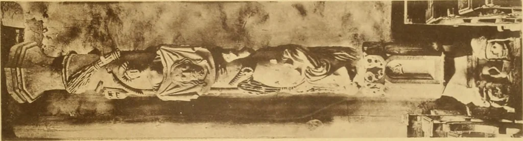 An illustration from Bau- und Kunstdenkmäler von Westfalen. Im Auftrage des Provinzial-Verbandes der Provinz Westfalen, 1897, leaf 240