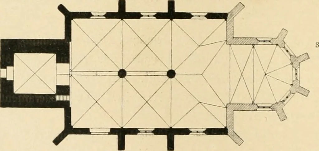 An illustration from Bau- und Kunstdenkmäler von Westfalen. Im Auftrage des Provinzial-Verbandes der Provinz Westfalen, 1897, leaf 243