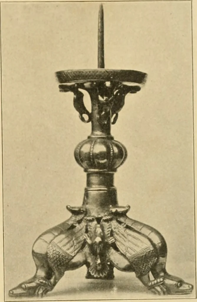 An illustration from Bau- und Kunstdenkmäler von Westfalen. Im Auftrage des Provinzial-Verbandes der Provinz Westfalen, 1897, leaf 244