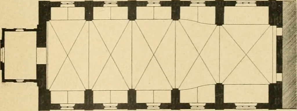 An illustration from Bau- und Kunstdenkmäler von Westfalen. Im Auftrage des Provinzial-Verbandes der Provinz Westfalen, 1897, leaf 248