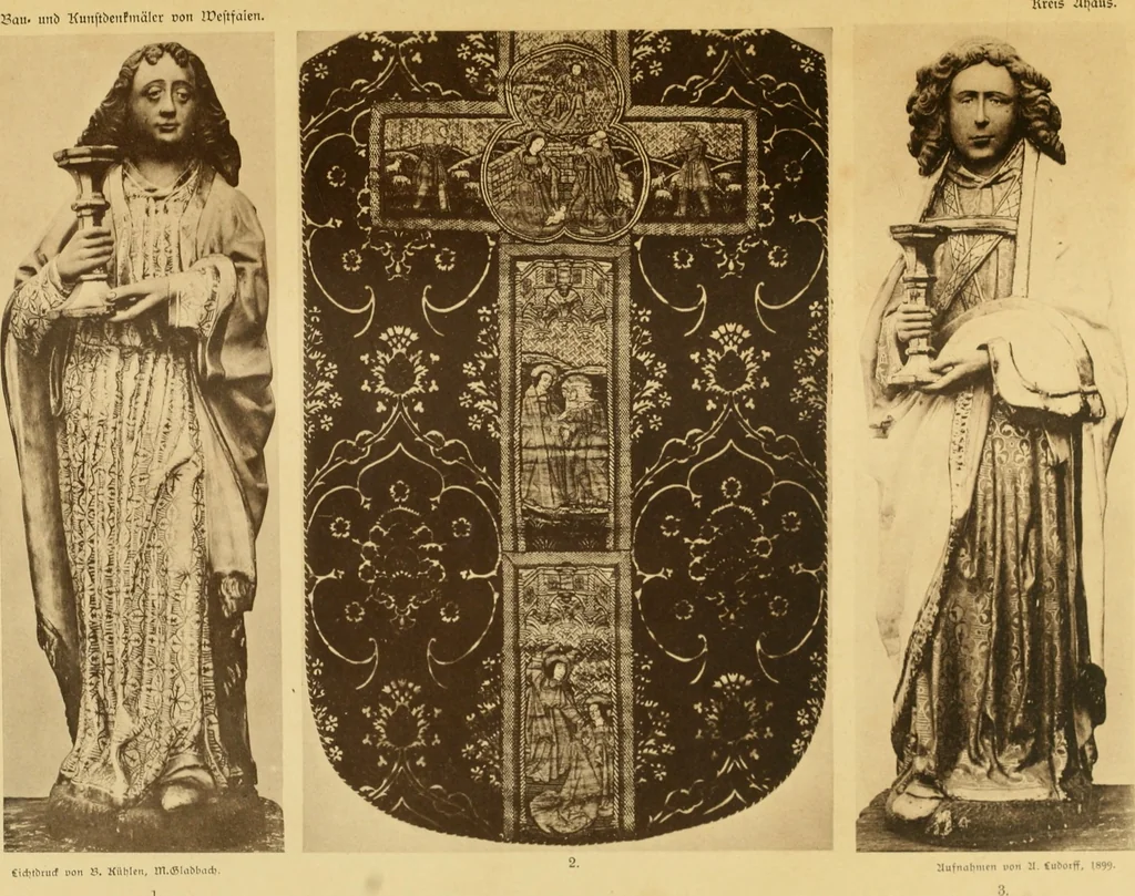 An illustration from Bau- und Kunstdenkmäler von Westfalen. Im Auftrage des Provinzial-Verbandes der Provinz Westfalen, 1897, leaf 254