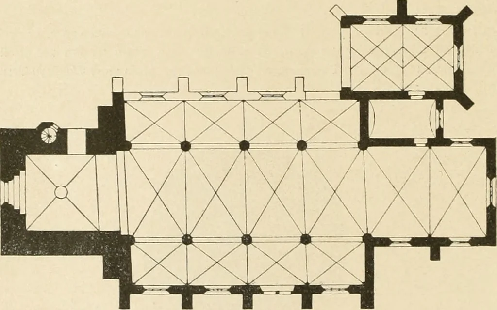 An illustration from Bau- und Kunstdenkmäler von Westfalen. Im Auftrage des Provinzial-Verbandes der Provinz Westfalen, 1897, leaf 27