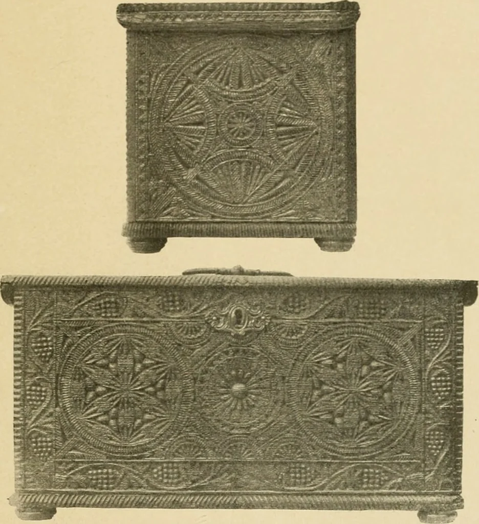An illustration from Bau- und Kunstdenkmäler von Westfalen. Im Auftrage des Provinzial-Verbandes der Provinz Westfalen, 1897, leaf 30