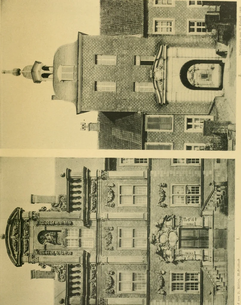 An illustration from Bau- und Kunstdenkmäler von Westfalen. Im Auftrage des Provinzial-Verbandes der Provinz Westfalen, 1897, leaf 38
