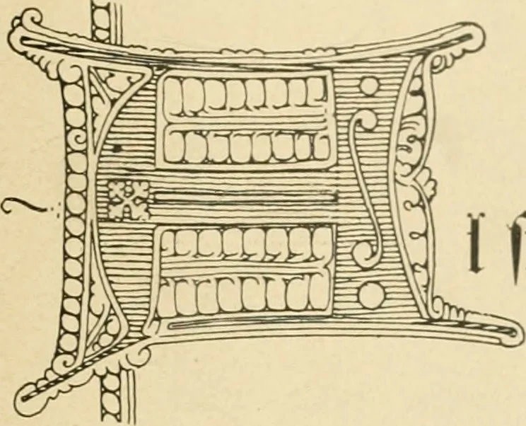 An illustration from Bau- und Kunstdenkmäler von Westfalen. Im Auftrage des Provinzial-Verbandes der Provinz Westfalen, 1897, leaf 40