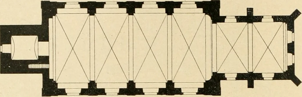 An illustration from Bau- und Kunstdenkmäler von Westfalen. Im Auftrage des Provinzial-Verbandes der Provinz Westfalen, 1897, leaf 41