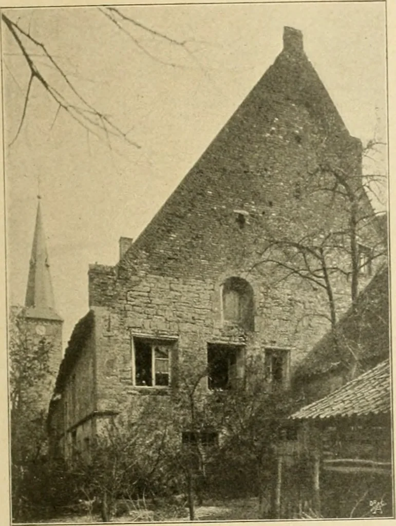 An illustration from Bau- und Kunstdenkmäler von Westfalen. Im Auftrage des Provinzial-Verbandes der Provinz Westfalen, 1897, leaf 48
