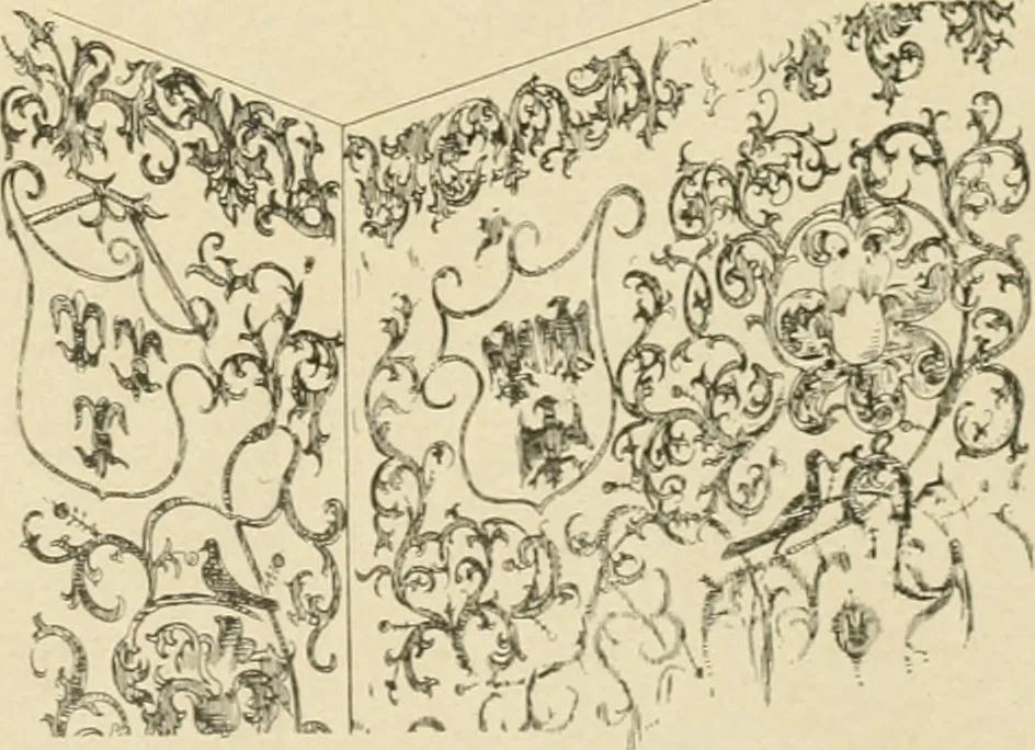 An illustration from Bau- und Kunstdenkmäler von Westfalen. Im Auftrage des Provinzial-Verbandes der Provinz Westfalen, 1897, leaf 48