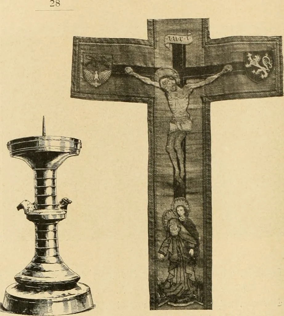An illustration from Bau- und Kunstdenkmäler von Westfalen. Im Auftrage des Provinzial-Verbandes der Provinz Westfalen, 1897, leaf 59