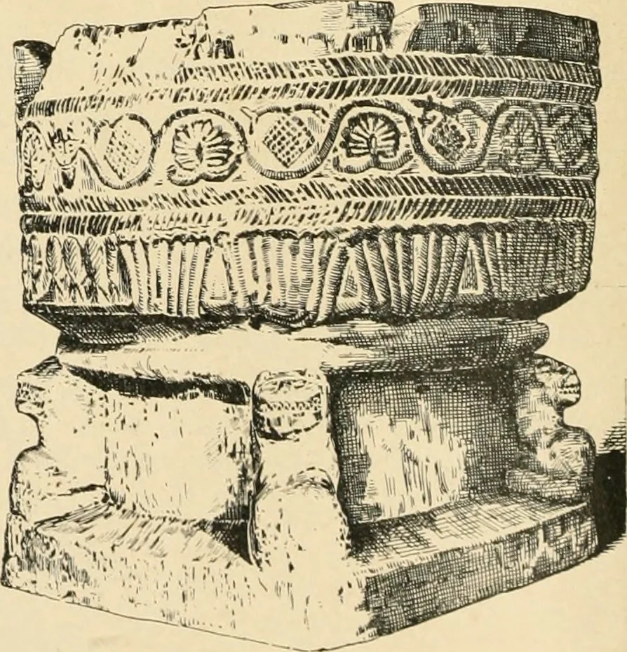 An illustration from Bau- und Kunstdenkmäler von Westfalen. Im Auftrage des Provinzial-Verbandes der Provinz Westfalen, 1897, leaf 71