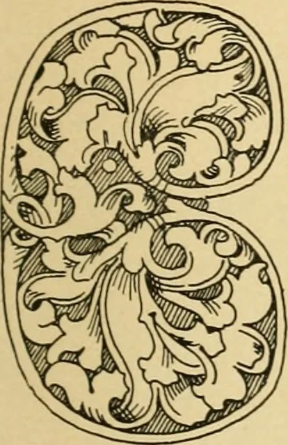 An illustration from Bau- und Kunstdenkmäler von Westfalen. Im Auftrage des Provinzial-Verbandes der Provinz Westfalen, 1897, leaf 84