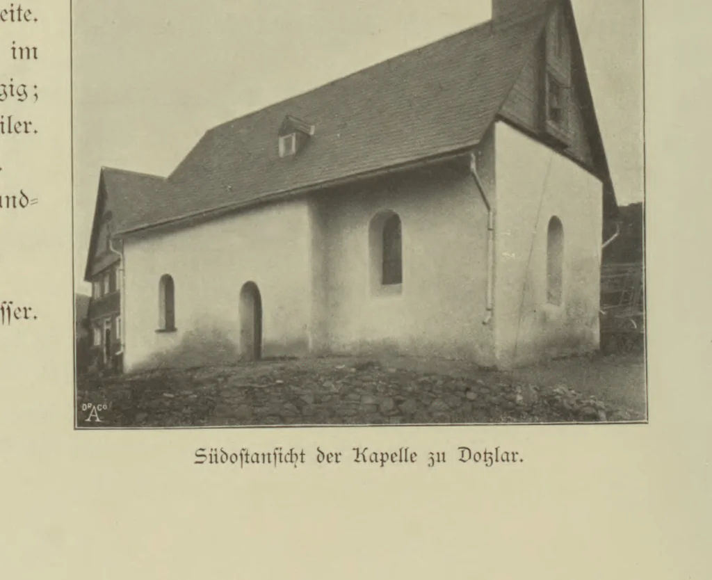 An illustration from Bau- und Kunstdenkmäler von Westfalen. Im Auftrage des Provinzial-Verbandes der Provinz Westfalen, 1897, leaf 97