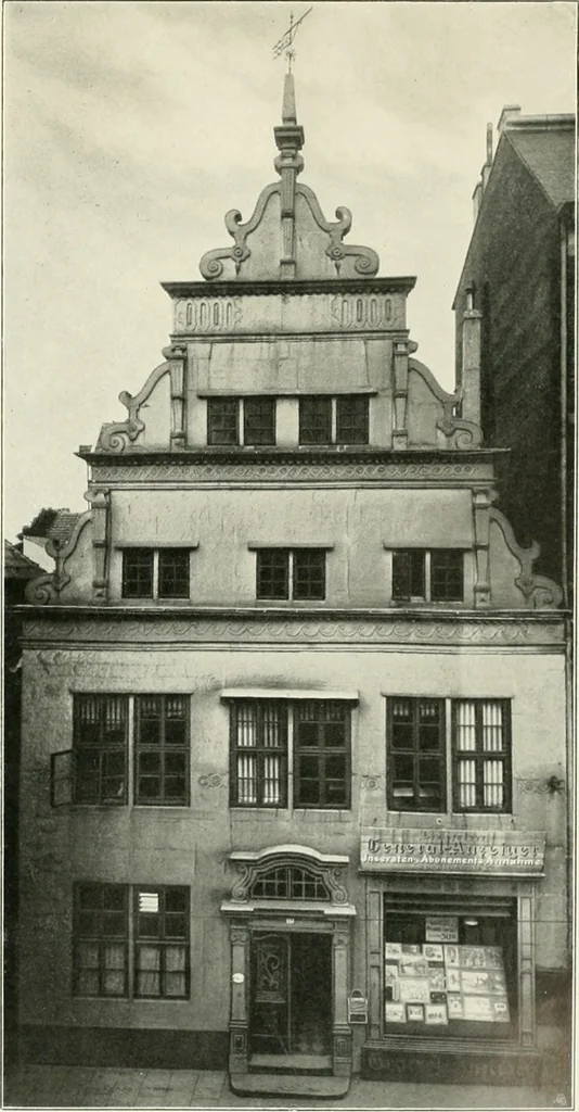 An illustration from Bau- und Kunstdenkmäler von Westfalen. Im Auftrage des Provinzial-Verbandes der Provinz Westfalen, 1897, leaf 102