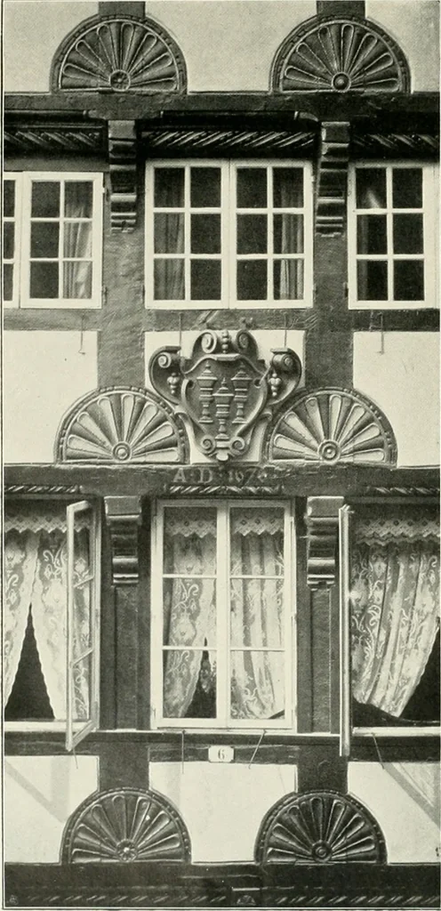 An illustration from Bau- und Kunstdenkmäler von Westfalen. Im Auftrage des Provinzial-Verbandes der Provinz Westfalen, 1897, leaf 108